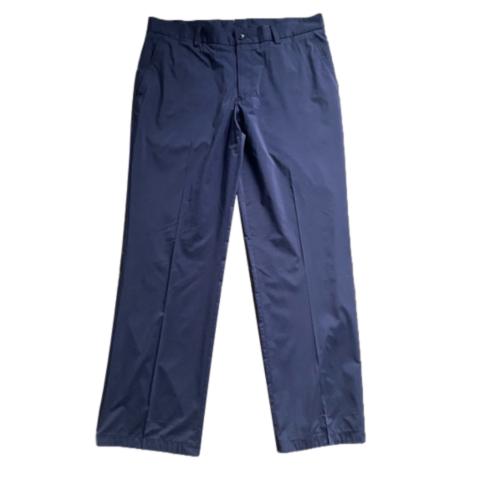 J. Lindeberg Performance Golf Pants Straight Leg Navy Blue Mens Size 34
